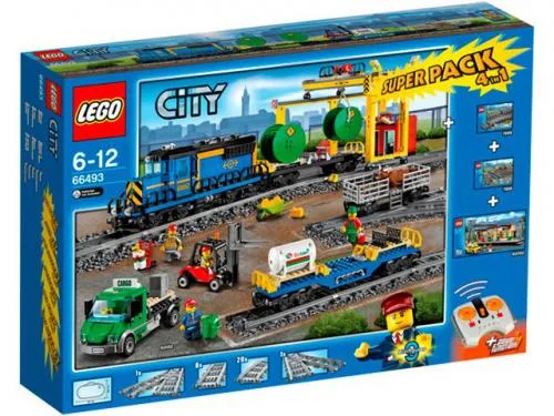 LEGO 66493-1 City Train Super Pack 4 in 1