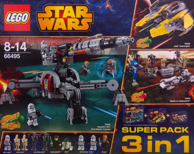 LEGO 66495-1 Star Wars Super Pack 3 in 1