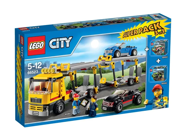 LEGO 66523-1 City Super Pack 3-in-1