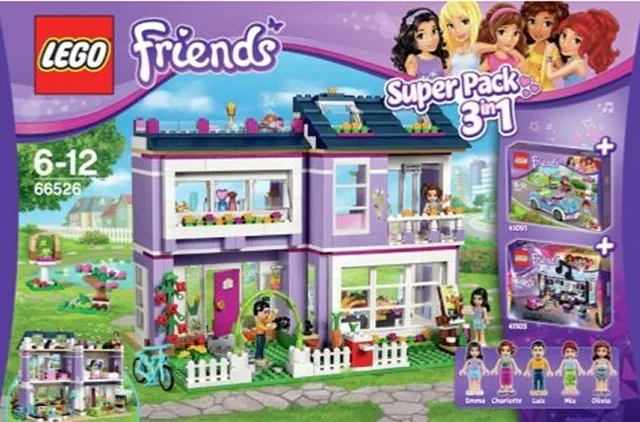 LEGO 66526-1 Friends Super Pack 3 in 1