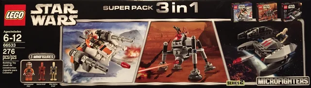 LEGO 66533-1 Star Wars Super Pack 3 in 1