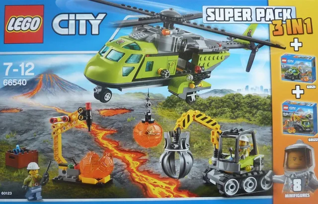 LEGO 66540-1 City Super Pack 3 in 1