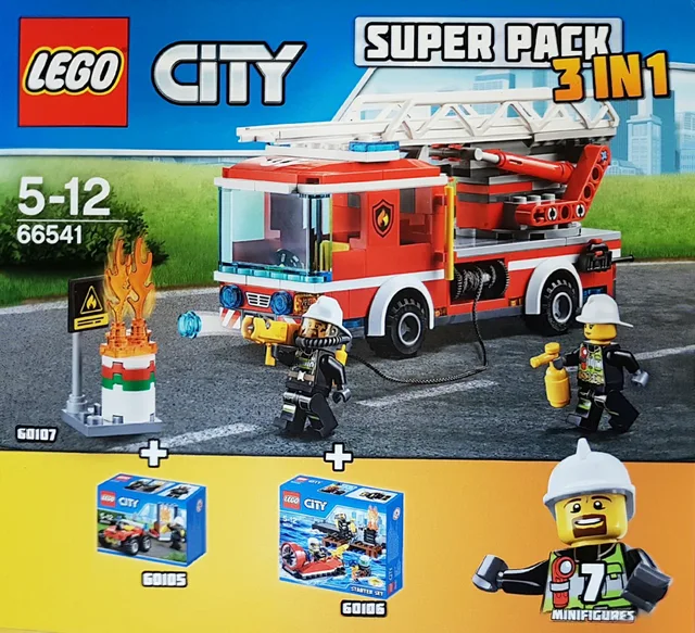 LEGO 66541-1 City Super Pack 3 in 1