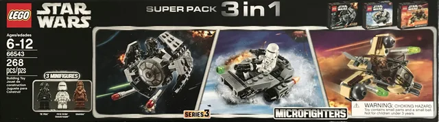 LEGO 66543-1 Microfighters Super Pack 3 in 1