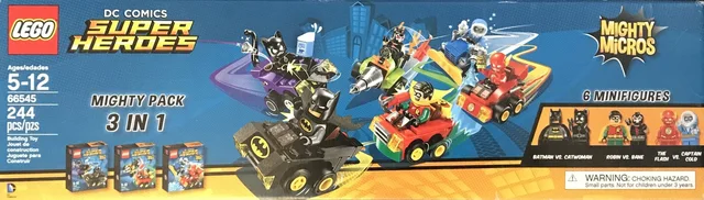 LEGO 66545-1 Mighty Micros Mighty Pack 3 in 1