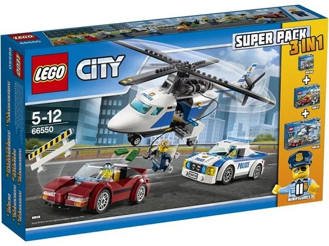 LEGO 66550-1 City Super Pack 3 in 1