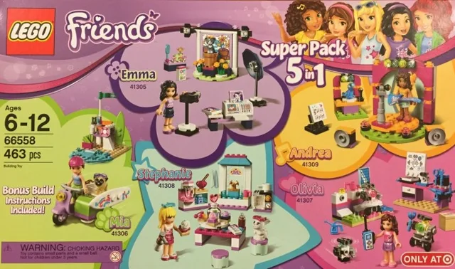 LEGO 66558-1 Friends Super Pack 5 in 1