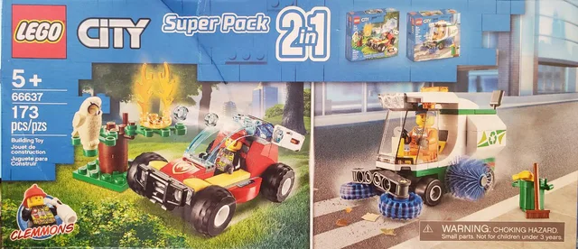 LEGO 66637-1 City Super Pack 2 in 1