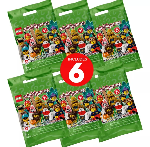 LEGO 66657-1 Series 21 - 6 Pack