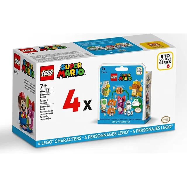 LEGO 66749-1 Character Pack Series 6 - Box of 4 Packs