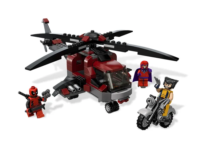 LEGO 6866-1 Wolverine's Chopper Showdown