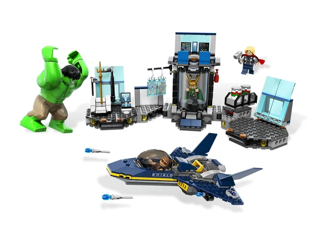 LEGO 6868-1 Hulk's Helicarrier Breakout