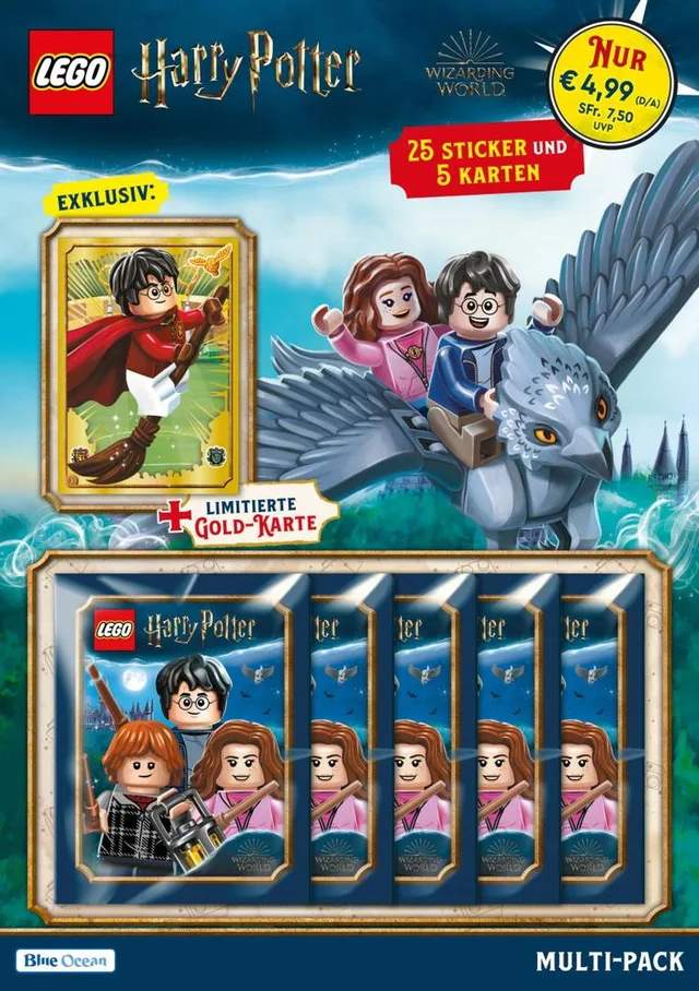 LEGO 702213-1 Harry Potter Stickers and Cards - Multi-Pack (German Version)