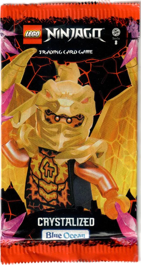 LEGO 702262PL-1 Ninjago Trading Card Game Series 8: Crystalized - Booster Pack [Polish]