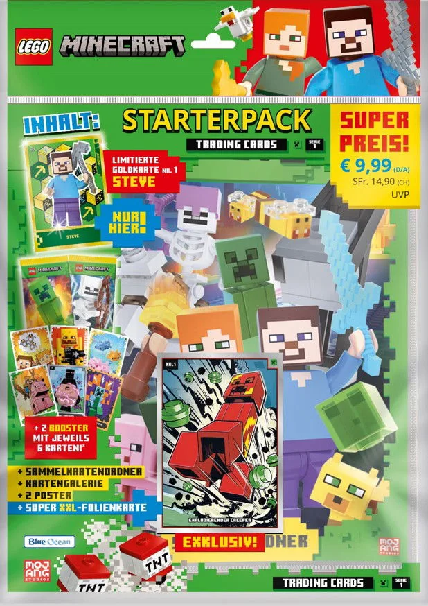 LEGO 702350-1 Minecraft Trading Cards Series 1 - Starterpack (German Version)