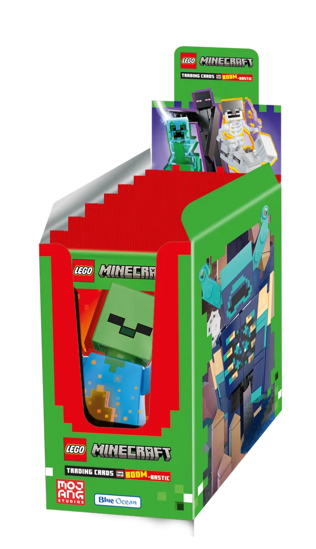 LEGO 702502-3 Minecraft Trading Cards Series 2: Boom-Bastic - Sealed Box (25 Packs)
