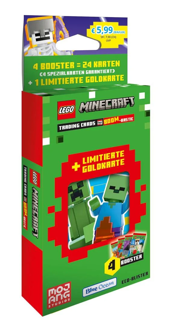 LEGO 702504-1 Minecraft Trading Cards Series 2: Boom-Bastic - Eco-Blister (German Version)