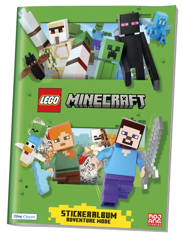 LEGO 702507-1 Minecraft Adventure Mode Sticker Series - Sticker Album