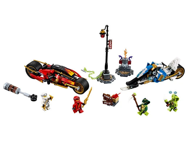 LEGO 70667-1 Kai's Blade Cycle & Zane's Snowmobile