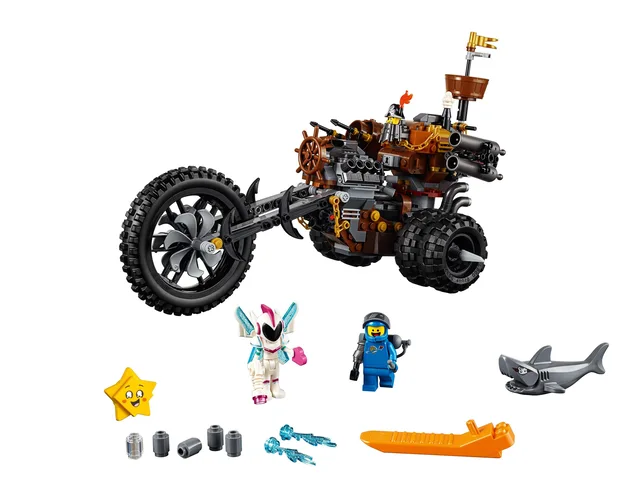 LEGO 70834-1 MetalBeard's Heavy Metal Motor Trike!