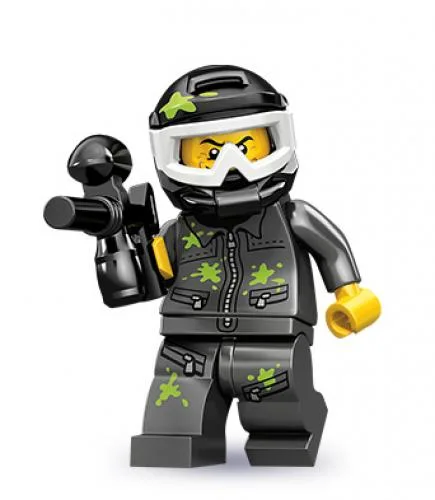LEGO 71001-9 Paintball Player