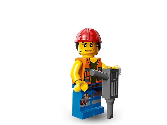 LEGO 71004-9 Gail the Construction Worker