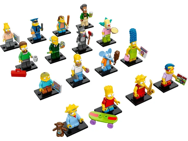 LEGO 71005-17 The Simpsons Series 1 - Complete - All Sets