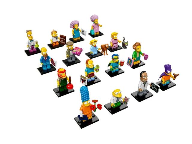 LEGO 71009-17 The Simpsons Series 2 - Complete - All Sets