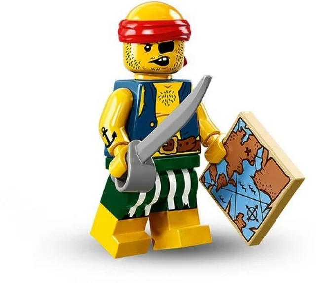 LEGO 71013-9 Scallywag Pirate