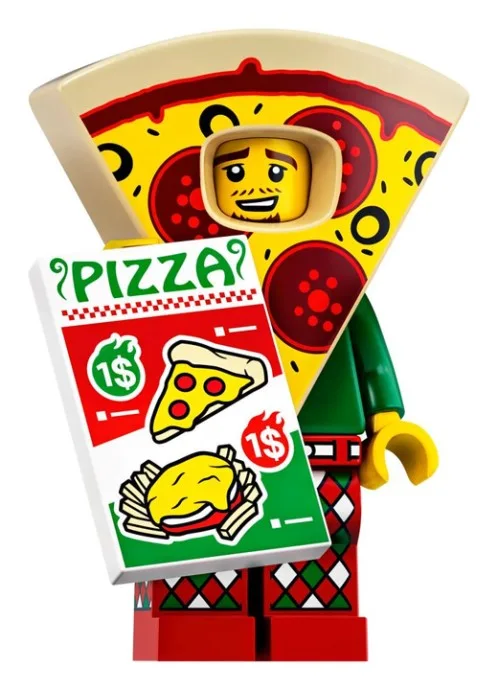 LEGO 71025-10 Pizza Costume Guy