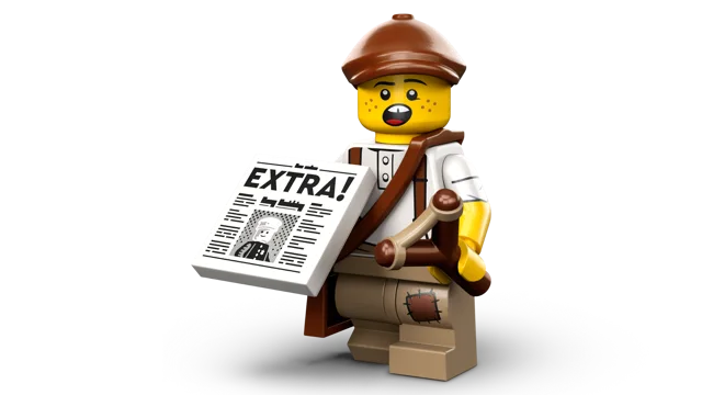 LEGO 71037-12 Newspaper Kid