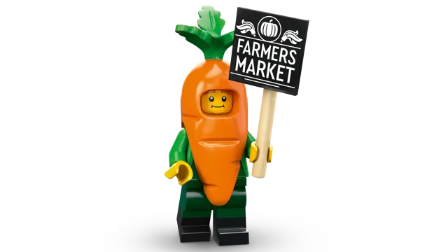 LEGO 71037-4 Carrot Mascot