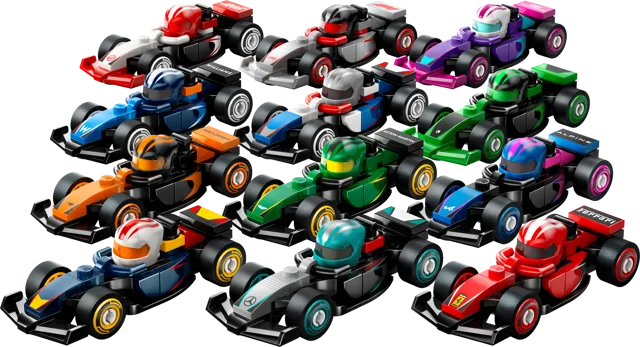 LEGO 71049-13 F1 Collectible Race Car - Complete - All Sets
