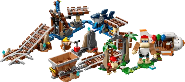 LEGO 71425-1 Diddy Kong's Mine Cart Ride Expansion Set