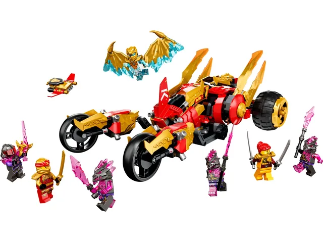 LEGO 71773-1 Kai's Golden Dragon Raider
