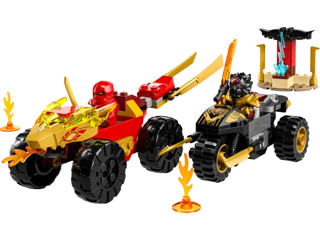 LEGO 71789-1 Kai and Ras's Car and Bike Battle