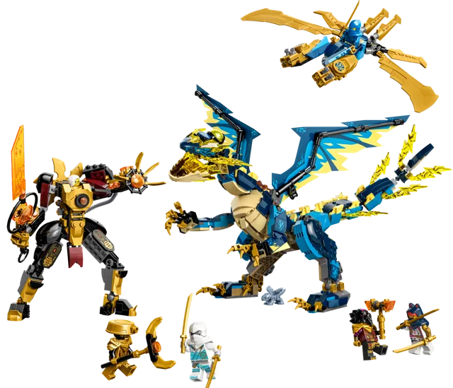 LEGO 71796-1 Elemental Dragon vs. The Empress Mech