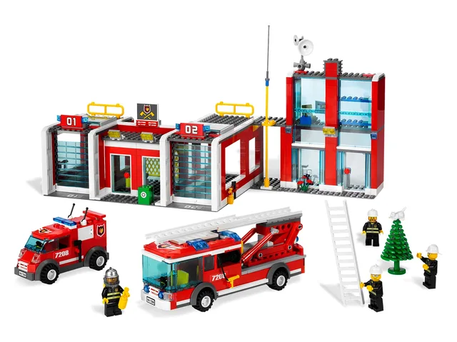 LEGO 7208-1 Fire Station
