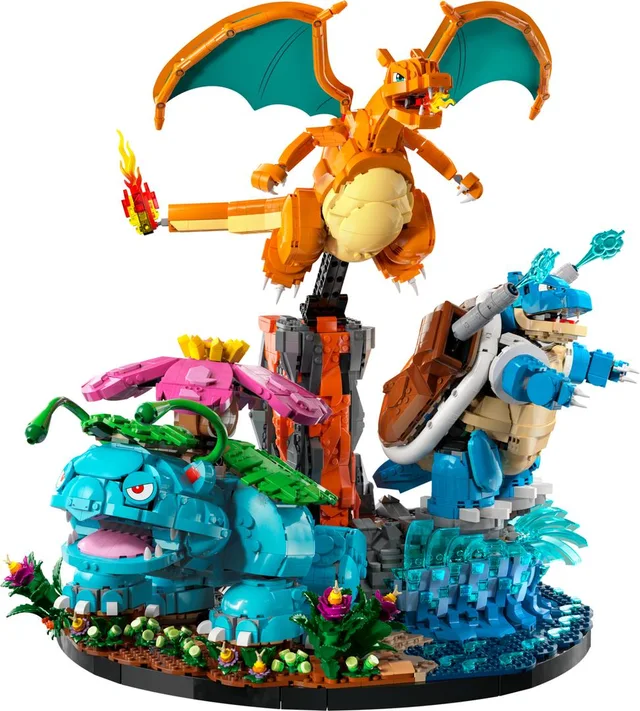 LEGO 72153-1 Venusaur, Charizard and Blastoise