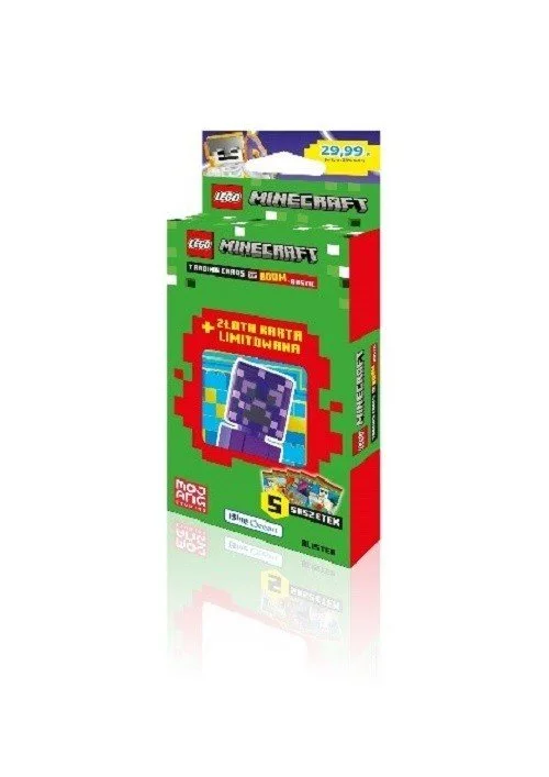 LEGO 74502301-1 Minecraft Trading Cards Series 2: Boom-Bastic - Eco-Blister (Polish Version)