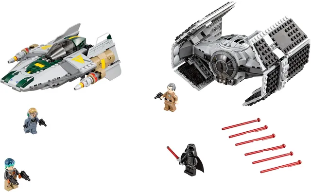 LEGO 75150-1 Vader's TIE Advanced vs. A-Wing Starfighter