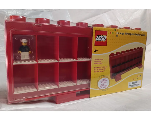 LEGO 752437R-1 Minifigure Display Case Large Red