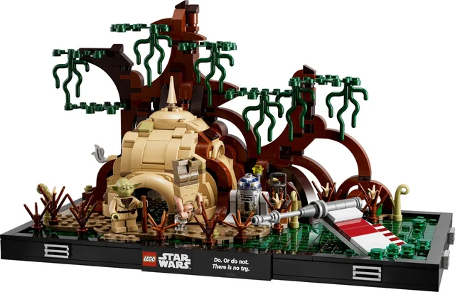 LEGO 75330-1 Dagobah Jedi Training Diorama