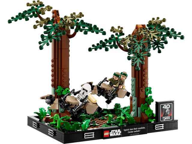 LEGO 75353-1 Endor Speeder Chase Diorama