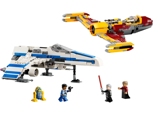LEGO 75364-1 New Republic E-Wing vs. Shin Hati’s Starfighter