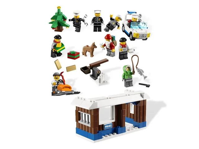 LEGO 7553-1 City Advent Calendar 2011