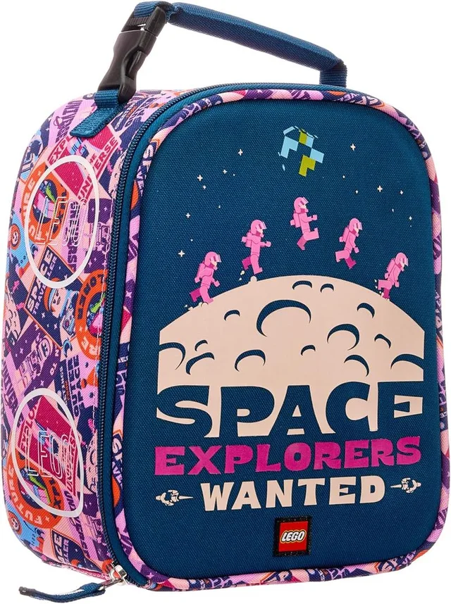 LEGO 757894517502-1 Space Explorers Wanted Lunch Bag