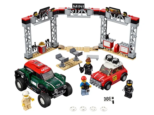 LEGO 75894-1 1967 Mini Cooper S Rally and 2018 MINI John Cooper Works Buggy