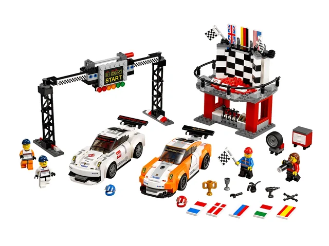 LEGO 75912-1 Porsche 911 GT Finish Line