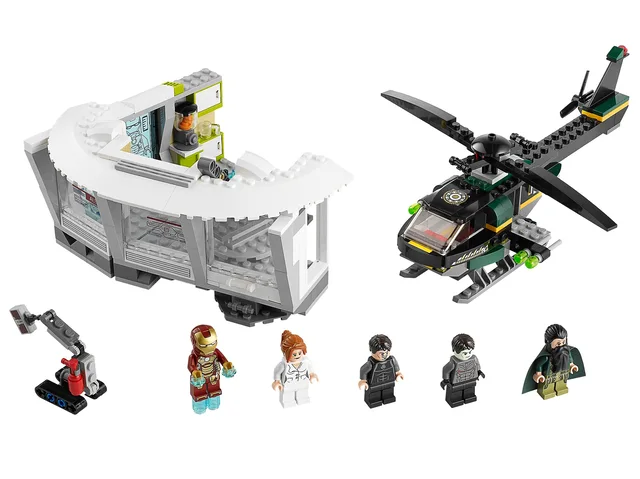 LEGO 76007-1 Iron Man: Malibu Mansion Attack